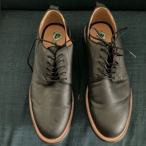 Men’s Black Dress Shoes, Size 12